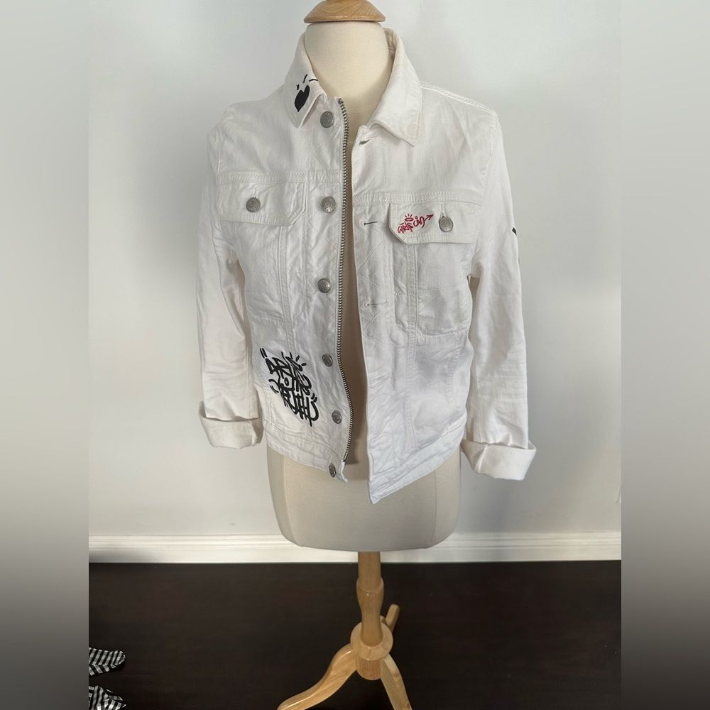 Zadig & Voltaire White Denim Jacket